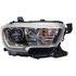 For Toyota Tacoma 2016 Headlight Assembly Halogen w/o Led DRL&Foglight Black DOT Certified (CLX-M1-311-11AEL-AF2-PARENT1)