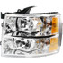 For Chevy Silverado 2007-2013 1500 Hybrid 2009-2013 Headlight Assembly CAPA Certified (CLX-M1-334-1145L-AC-PARENT1)