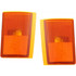 For 1992-1993 Chevy Blazer Side Marker Light Assembly Unit w/composite headlamps; lower lamp (CLX-M0-GM082-U000L-PARENT1)