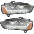 Fits Audi A4 and A5 / 12-16 Headlight Assembly Halogen DOT Certified (CLX-M1-345-1116L-AF2-PARENT1)