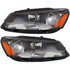 For Volkswagen Passat 2011-2015 Headlight Assembly (CAPA Certified) (CLX-M1-340-1131L-AC2-PARENT1)
