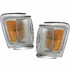 For 1992-1995 Toyota 4RUNNER Park / Clearance Light park/marker combination; w/Chrome rim (CLX-M0-TY540-B00CL-PARENT1)