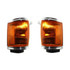 For 1987-1988 Toyota Pickup Park / Clearance Light 2WD; Deluxe/SR5/SRT; Chrome (CLX-M0-TY523-B00CL-PARENT1)