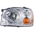 For 2001-2004 Nissan Frontier Headlight XE; w/aluminized bezel (CLX-M0-DS501-B001L-PARENT1)