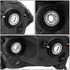 For 2011-2013 Dodge Durango Headlight Halogen Chrome Trim (CLX-M0-CS349-B001L-PARENT1)