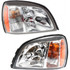 For 2004-2005 Cadillac Deville Headlight Assembly (CLX-M0-GM242-B101L-PARENT1)