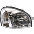 For 2001-2003 Hyundai Santa Fe Headlight includes park/signal lamps (CLX-M0-HY025-B001L-PARENT1)