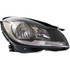 For Mercedes-Benz C-Class Coupe Headlight Assembly 2012-2015 Halogen Type Black w/o CL CAPA (CLX-M1-339-1135L-AC2-PARENT1)
