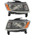 CarLights360: For 2014 2015 2016 Jeep Grand Cherokee Headlight Assembly CAPA Certified w/Bulbs Halogen Type (CLX-M0-20-9530-00-9-CL360A1-PARENT1)