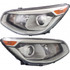 CarLights360: For 2014 2015 2016 Kia Soul Headlight Assembly CAPA Certified w/Bulbs (Vehicle Trim: Models w/ Halogen Headlamps) (CLX-M0-20-9518-00-9-CL360A1-PARENT1)