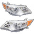 KarParts360: For 2012 2013 14 TOYOTA CAMRY Headlight Assembly w/ Bulbs (CLX-M0-TY1183-B001L-CL360A1-PARENT1)