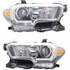 KarParts360: For 2016 2017 TOYOTA TACOMA Headlight Assembly w/Bulbs (CLX-M0-TY1289-B101L-CL360A1-PARENT1)