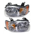 CarLights360: For 2001 2002 2003 2004 Ford Escape Headlight Assembly CAPA Certified w/ Bulbs (CLX-M0-20-6050-00-9-CL360A1-PARENT1)