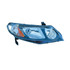 KarParts360: For 2009 2010 2011 Honda Civic Headlight Assembly (CLX-M0-HD470-A101L-CL360A1-PARENT1)