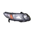 KarParts360: For 2010 2011 Honda Civic Headlight Assembly (CLX-M0-HD468-A101L-CL360A1-PARENT1)