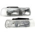 CarLights360: For 2001 2002 Chevy Silverado 3500 Headlight Assembly CAPA Certified w/Bulbs (CLX-M0-20-5500-00-9-CL360A5-PARENT1)
