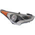 CarLights360: Fits 2012 13 14 15 2016 Hyundai Veloster Headlight Assembly CAPA Certified Multireflector Type w/ Bulbs Base Hatchback (CLX-M0-20-9334-00-9-CL360A1-PARENT1)