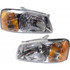 KarParts360: For 2000 2001 2002 Hyundai Accent Headlight Assembly w/Bulbs (CLX-M0-HY017-B001L-CL360A1-PARENT1)