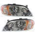 KarParts360: For 2002 2003 2004 Kia Spectra Headlight Assembly w/ Bulbs (CLX-M0-KA005-B001L-CL360A1-PARENT1)