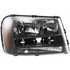 KarParts360: For 2002-2009 Chevy Trailblazer Headlight Assembly w/ Bulbs (CLX-M0-GM235-B001L-CL360A1-PARENT1)