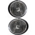 KarParts360: For 2001 2002 Nissan Frontier Fog Light Assembly w/Bulbs (CLX-M0-DS507-B000L-CL360A1-PARENT1)