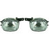 KarParts360: For 2000 2001 2002 Mitsubishi Eclipse Fog Light Assembly w/ Bulbs (CLX-M0-MB295-B000L-CL360A1-PARENT1)
