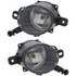KarParts360: For 2013 2014 2015 Chevy Malibu Fog Light Assembly w/ Bulbs (CLX-M0-GM611-B000L-CL360A2-PARENT1)