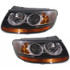 CarLights360: For 2007 2008 2009 Hyundai Santa Fe Headlight Assembly CAPA Certified w/Bulbs (CLX-M0-20-6808-90-9-CL360A1-PARENT1)