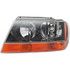 CarLights360: For 1999 2000 2001 Jeep Grand Cherokee Headlight Assembly DOT Certified Amber Lens w/ Bulbs (Vehicle Trim: Laredo ; Sport; To 01/2002) (CLX-M0-20-5576-00-1-CL360A2-PARENT1)