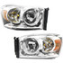 CarLights360: For 2007 2008 Dodge Ram 2500 Headlight Assembly DOT Certified w/Bulbs (CLX-M0-20-6874-00-1-CL360A2-PARENT1)