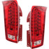 CarLights360: For 2010 - 2016 Cadillac SRX Tail Light Assembly Driver and Passenger Side DOT Certified w/Bulbs - Replaces GM2800255 GM2801255 (PLX-M0-11-6920-00-1-CL360A1)
