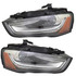 KarParts360: For Audi A4 allroad Headlight Assembly 2013 2014 2015 2016 w/Bulbs w/o Curve Lighting DOT Certified (CLX-M0-20-9362-01-1-CL360A1-PARENT1)