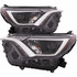 KarParts360: Fits Toyota RAV4 Headlight Assembly 2016 2017 2018 Black Housing For TO2502247 CAPA Certified (CLX-M0-312-11AGL-AC2-CL360A1-PARENT1)