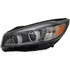 KarParts360: For 2016 2017 2018 KIA SORENTO Head Light Assembly  Side w/Bulbs (Black Housing)  Replaces KI2502185 CAPA Certified (CLX-M0-323-1151L-AC2-CL360A1-PARENT1)