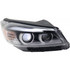 KarParts360: For 2016 2017 2018 KIA SORENTO Head Light Assembly  Side w/Bulbs (Black Housing)  Replaces KI2502185 CAPA Certified (CLX-M0-323-1151L-AC2-CL360A1-PARENT1)