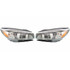 KarParts360: For 2016 2017 2018 KIA SORENTO Head Light Assembly  Side w/Bulbs (Black Housing)  Replaces KI2502185 CAPA Certified (CLX-M0-323-1151L-AC2-CL360A1-PARENT1)