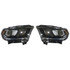 KarParts360: For 2016 2017 2018 DODGE DURANGO Head Light Assembly  Side w/Bulbs (Black Housing)  Replaces CH2502302 CAPA Certified (CLX-M0-334-1139L-ACD2-CL360A1-PARENT1)