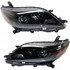 KarParts360: For Toyota SIENNA Headlight Assembly 2015 16 17 2018 | w/Bulbs | CAPA Certified (CLX-M0-312-11F7L-AC7-CL360A1-PARENT1)