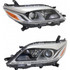 KarParts360: Fits Toyota SIENNA Headlight Assembly 2015 16 17 2018 | w/Bulbs | CAPA Certified (CLX-M0-312-11F7L-AC1-CL360A1-PARENT1)