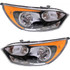 KarParts360: For 2012 - 2017 KIA RIO Head Light Assembly  Side w/Bulbs (Black Housing)  Replaces KI2502154 CAPA Certified (CLX-M0-323-1137L-AC2-CL360A1-PARENT1)
