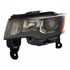 KarParts360: For 2016 JEEP GRAND CHEROKEE Head Light Assembly  Side w/Bulbs (Black Housing)  Replaces CH2502284 CAPA Certified (CLX-M0-333-1199L-AC2-CL360A1-PARENT1)