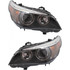 KarParts360: For BMW 525i Headlight Assembly 2004 05 06 2007 LED w/o bulbs and ballast Black Housing (CLX-M0-344-1149LMUSHM2-CL360A1-PARENT1)
