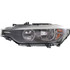 KarParts360: For BMW 335i Headlight Assembly 2012 13 14 2015 Black Housing CAPA Certified (CLX-M0-344-1138L-AC2-CL360A2-PARENT1)