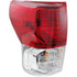 KarParts360: For Toyota TUNDRA Tail Light Assembly 2010 11 12 2013 | w/Bulbs | CAPA Certified (CLX-M0-312-19A3L-AC-CL360A1-PARENT1)