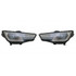 KarParts360: For Audi A4 allroad Headlight Assembly 2017 2018 DOT Certified Replacement For AU2502203 (CLX-M0-20-9830-01-1-CL360A1-PARENT1)