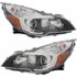 KarParts360: For Subaru Outback Headlight Assembly 2013 2014 w/ Black Bezel CAPA Certified (CLX-M0-20-9402-90-9-CL360A2-PARENT1)
