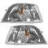 KarParts360: For Volvo V40 Corner Light 2001 02 03 2004 w/Bulbs CAPA Certified (CLX-M0-373-1510L-AC1-CL360A2-PARENT1)