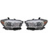 KarParts360: For Toyota Tacoma Headlight Assembly 2016 2017 2018 Chrome Housing For TO2502244 CAPA Certified (CLX-M0-312-11AEL-ACN2-CL360A1-PARENT1)