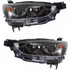 KarParts360: For 2016 2017 2018 2019 MAZDA CX-3 Head Light Assembly  Side (Black Housing)  Replaces MA2518173 CAPA Certified (CLX-M0-316-1155L-UC2-CL360A1-PARENT1)
