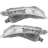 CarLights360: For 2015 2016 2017 Toyota Camry Turn Signal Light Assembly Driver and Passenger Side Pair w/Bulbs Hybrid XLE/XLE/XSE Model DOT Certified LED Replacement For TO2530154, TO2531154 (PLX-M0-12-5336-00-1-CL360A1)